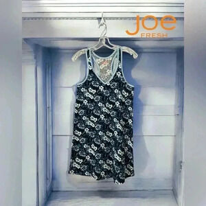 NWOT, Joe Fresh, Night Cami, Small, Blue & White 🌙